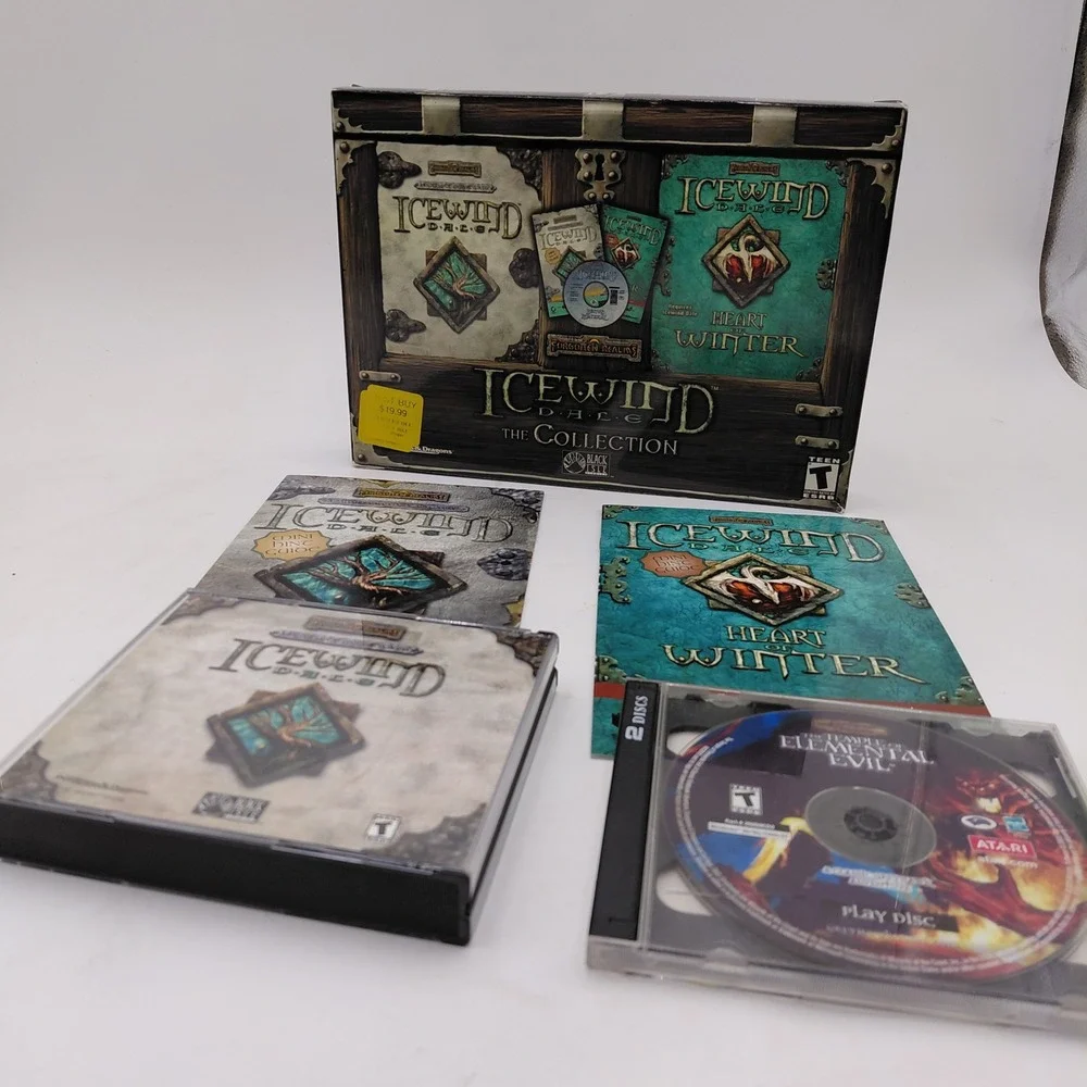 Icewind Dale The Collection PC Game Heart of Winter Temple of Elemental Evil D&D